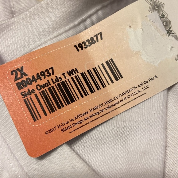 Harley Davidson Short Sleeve Brand New Made in USA from Wausau WI Size 2 XL - Picture 2 of 10